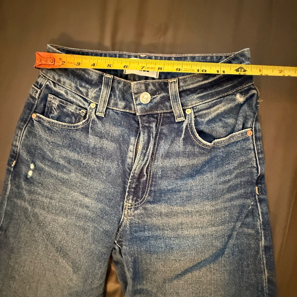 PAIGE Wide-Leg Jeans Sasha modernism wash like new - Picture 8 of 9